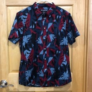 Wellington Men’s Short Sleeve Button Down size M